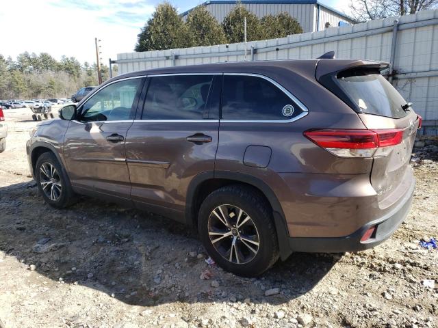 2017 TOYOTA HIGHLANDER - 5TDBZRFHXHS461764
