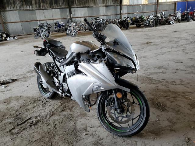 Salvage cars for sale from Copart Lebanon, TN: 2017 Kawasaki EX300 B