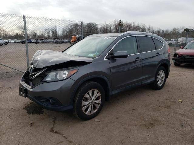 Salvage cars for sale from Copart Chalfont, PA: 2014 Honda CR-V EXL