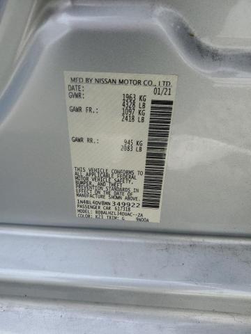 2021 NISSAN ALTIMA SV - 1N4BL4DV8MN349922