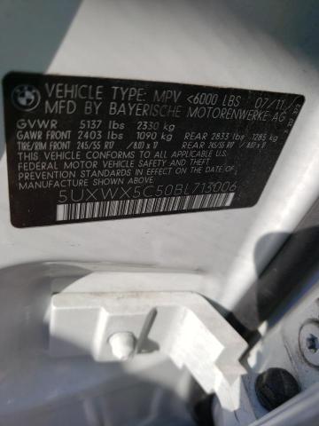 5UXWX5C50BL713006 BMW X3 Xdrive28i