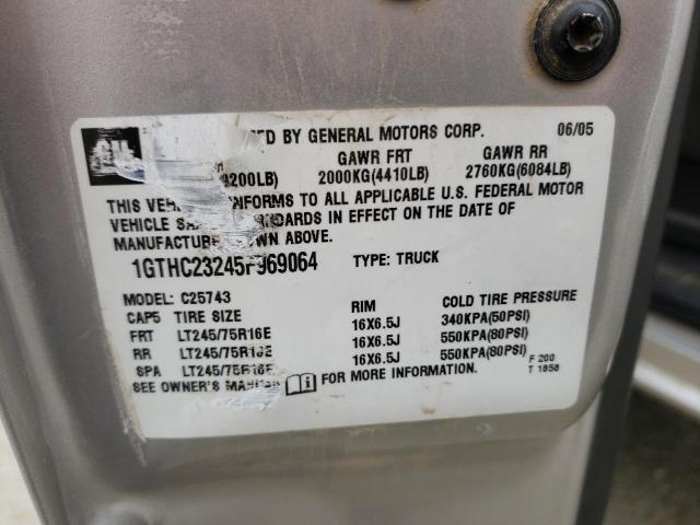 1GTHC23245F969064 GMC Sierra C2500 Heavy Duty