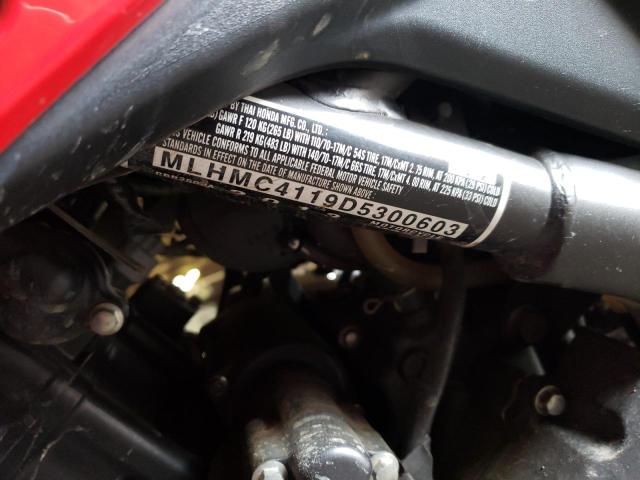 2013 HONDA CBR250 RA- MLHMC4119D5300603
