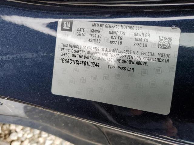 2015 CADILLAC ATS PERFOR - 1G6AC1RX4F0100244