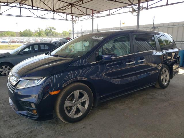 Salvage cars for sale from Copart Orlando, FL: 2019 Honda Odyssey EXL