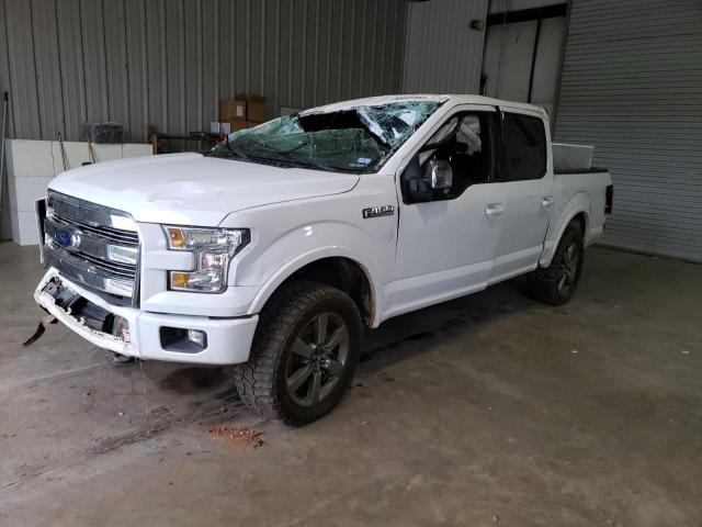 Salvage cars for sale from Copart Lufkin, TX: 2016 Ford F150 Supercrew