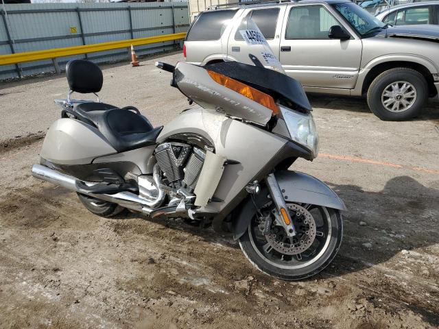 Salvage motorcycles for sale at Wichita, KS auction: 2013 Victory Vision Touring