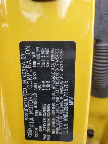 KNDJ23AU1L7115705 KIA SOUL LX