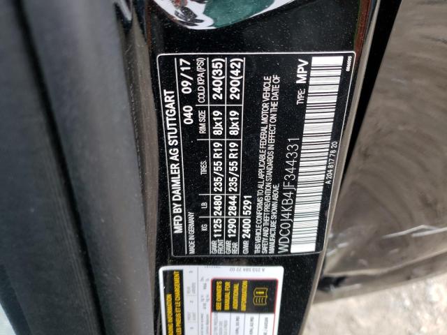 2018 MERCEDES-BENZ GLC COUPE - WDC0J4KB4JF344331