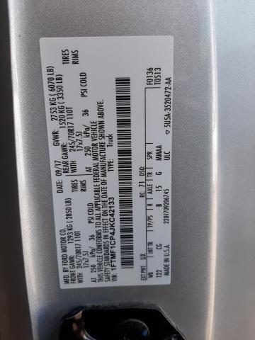 2018 FORD F150 - 1FTMF1CP4JKC42133