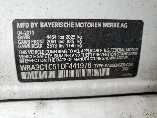 WBA3C1C51DF441976 BMW 328 I Sulev