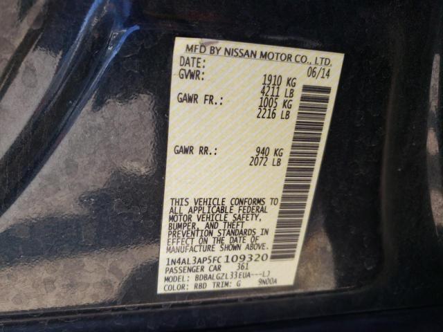 1N4AL3AP5FC109320 Nissan ALTIMA 2.5