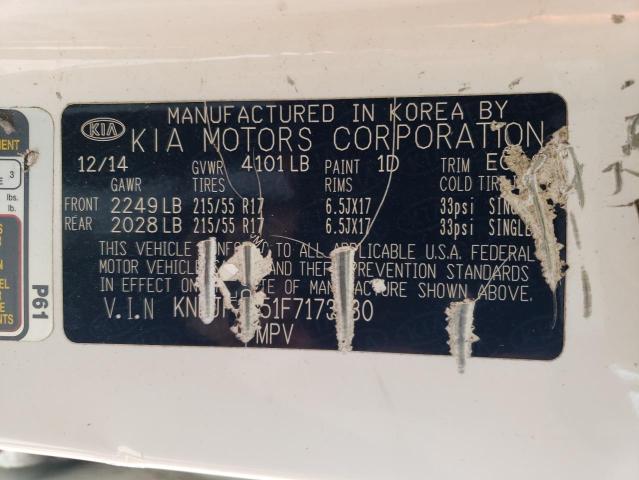 2015 KIA SOUL + - KNDJP3A51F7173330