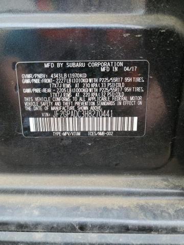 JF2GPADC3H8270441 Subaru Crosstrek Premium