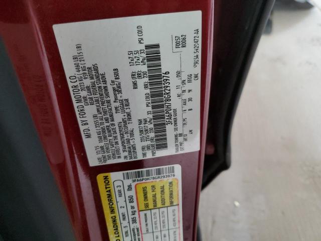 2016 FORD FUSION SE 3FA6P0H78GR293976