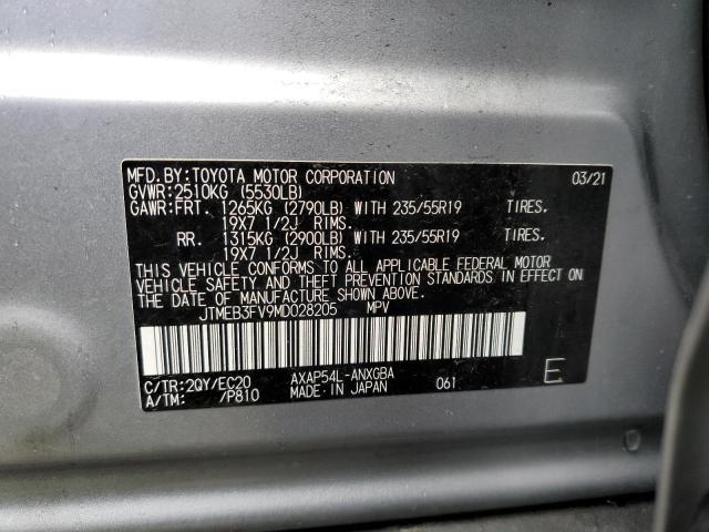 2021 TOYOTA RAV4 PRIME - JTMEB3FV9MD028205
