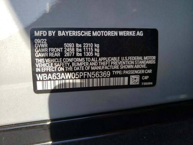 2023 BMW M440I GRAN WBA63AW05PFN56369