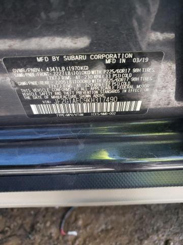 JF2GTAEC9KH317490 Subaru Crosstrek Premium