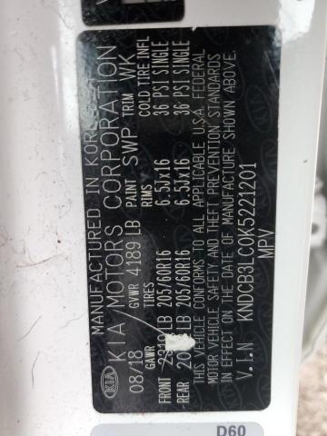 KNDCB3LC0K5221201 KIA NIRO FE