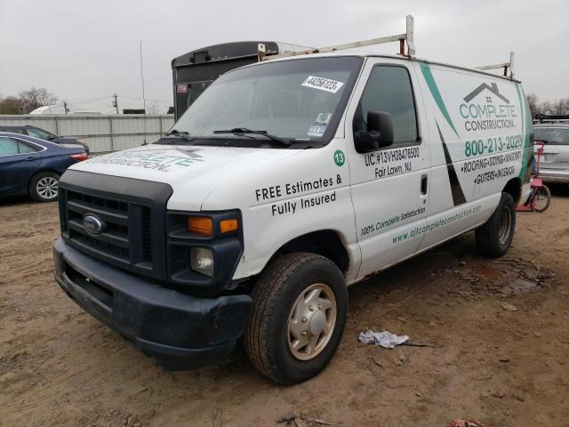Ford E350 salvage cars for sale: 2009 Ford Econoline E350 Super Duty Van