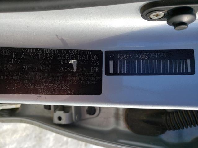 2015 KIA FORTE LX - KNAFK4A65F5394585