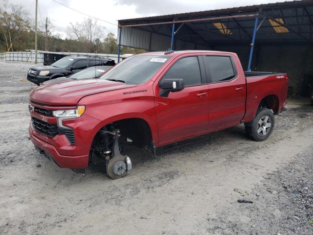 Salvage cars for sale from Copart Cartersville, GA: 2022 Chevrolet Silverado K1500 RST