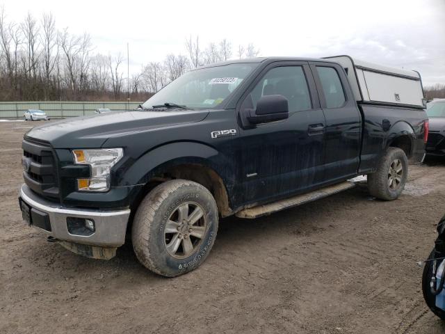 Salvage cars for sale from Copart Leroy, NY: 2016 Ford F150 Super Cab