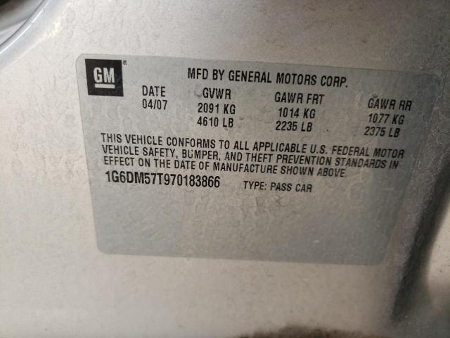 1G6DM57T970183866 Cadillac CTS