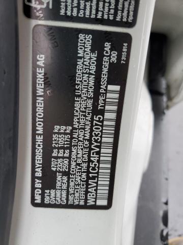 WBAVL1C54FVY33075 BMW X1