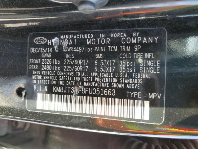 2015 HYUNDAI TUCSON GLS - KM8JT3AF8FU051663