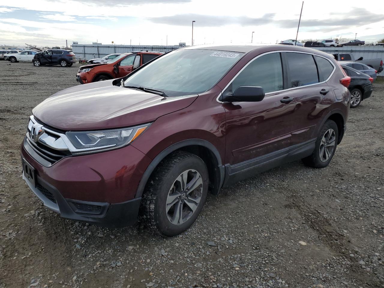 Honda CR V 2017 VIN 1hg