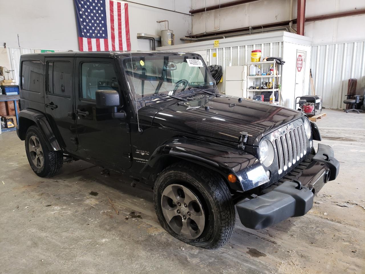 2018 Jeep Wrangler Unlimited Sahara VIN: 1C4BJWEG2JL902390 Lot: 44588813