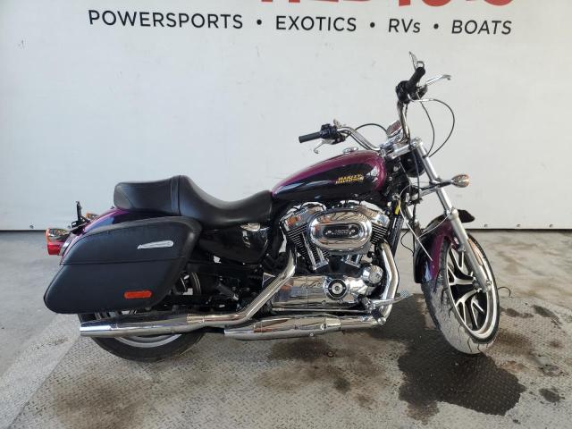 Salvage cars for sale from Copart Riverview, FL: 2016 Harley-Davidson XL1200 T