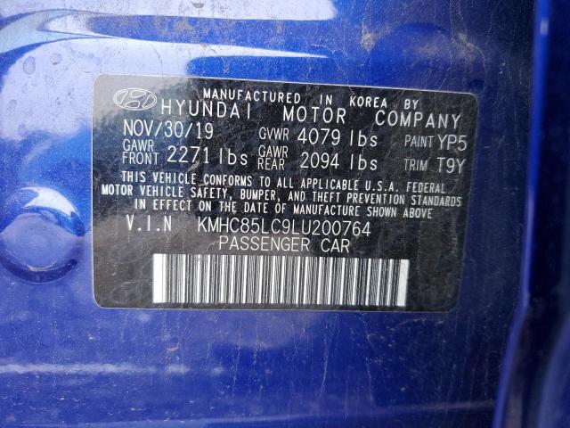 2020 HYUNDAI IONIQ SEL - KMHC85LC9LU200764
