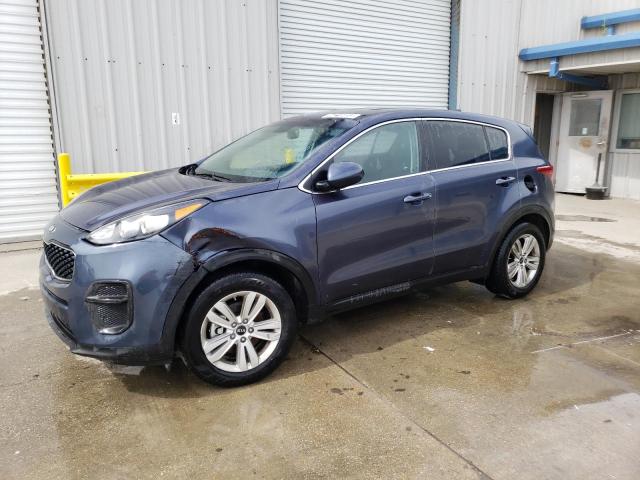 Salvage cars for sale from Copart New Orleans, LA: 2019 KIA Sportage LX