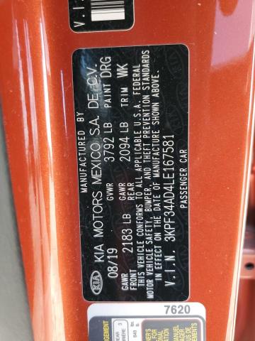 2020 KIA FORTE GT L - 3KPF34AD4LE167581