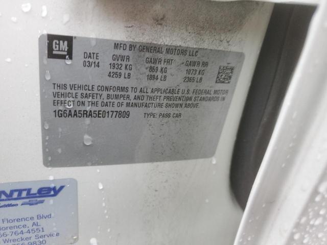 1G6AA5RA5E0177809 Cadillac ATS