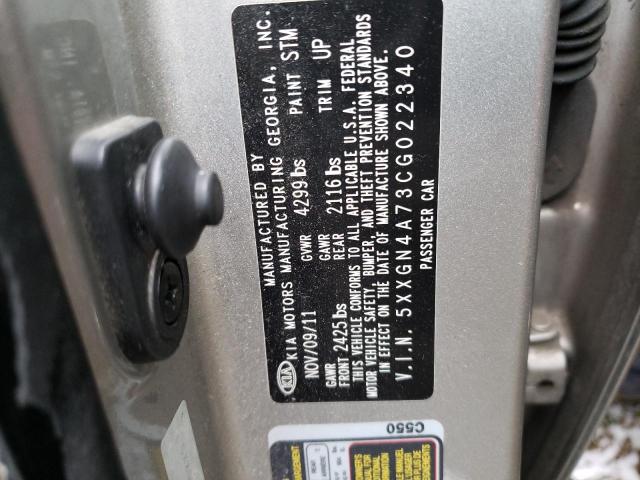 5XXGN4A73CG022340 KIA Optima
