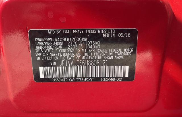 JF1VA1E66H8808121 Subaru Wrx Premium