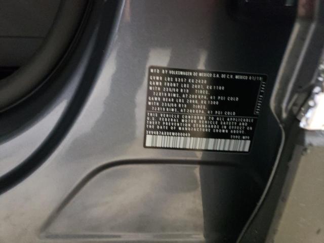 2019 VOLKSWAGEN TIGUAN SEL - 3VV4B7AX8KM080049