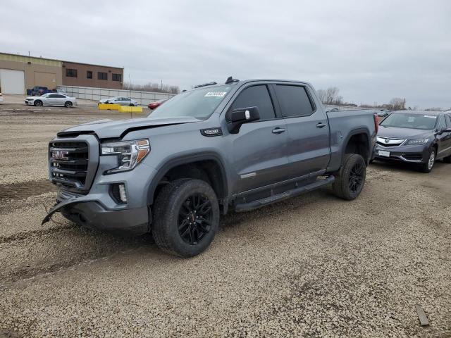 Salvage cars for sale from Copart Kansas City, KS: 2021 GMC Sierra K1500 Elevation