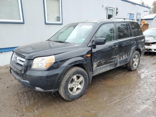 Salvage cars for sale from Copart Lyman, ME: 2008 Honda Pilot EXL