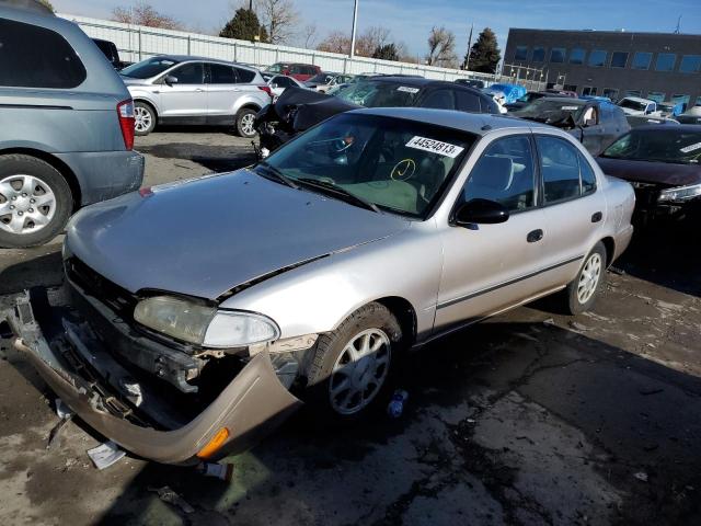 GEO salvage cars for sale: 1996 GEO Prizm Base
