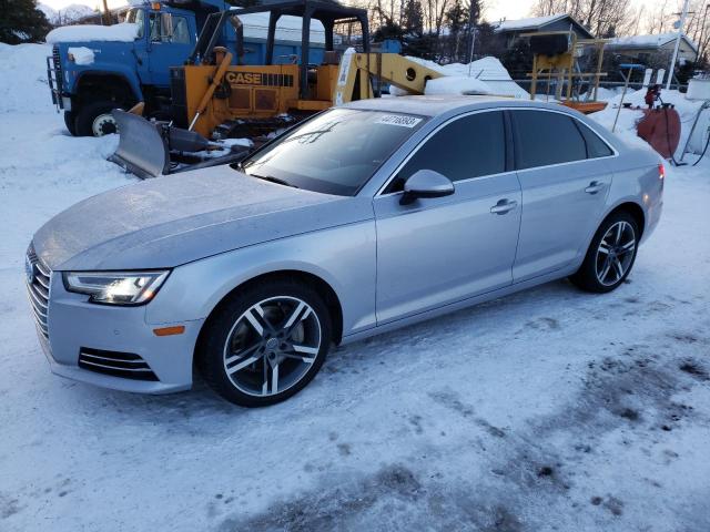 Salvage cars for sale from Copart Anchorage, AK: 2017 Audi A4 Technik