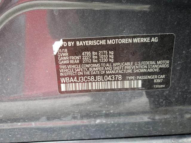 WBA4J3C58JBL04378 BMW 430xi Gran Coupe