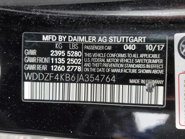 2018 MERCEDES-BENZ E 300 4MAT - WDDZF4KB6JA354764
