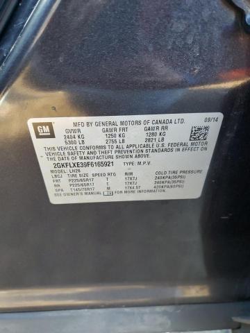 2GKFLXE39F6165921 GMC Terrain Slt