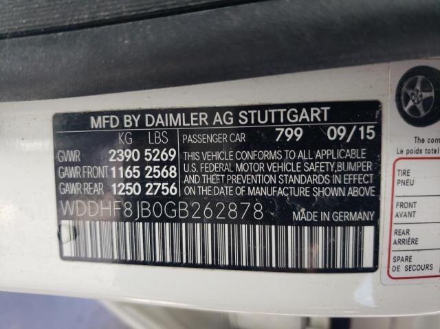 2016 MERCEDES-BENZ E 350 4MAT - WDDHF8JB0GB262878