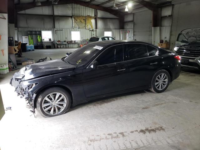 Salvage cars for sale from Copart Billerica, MA: 2017 Infiniti Q50 Base