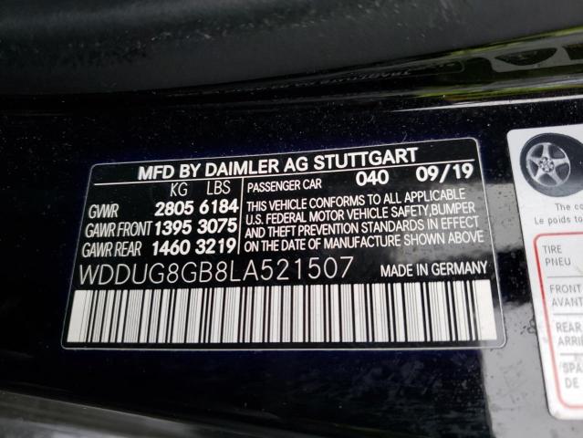 2020 MERCEDES-BENZ S 560 4MAT - WDDUG8GB8LA521507